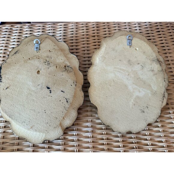 Vintage 70's Retro Boho Mushroom Plaque Wall Hangings - Picture 6 of 11